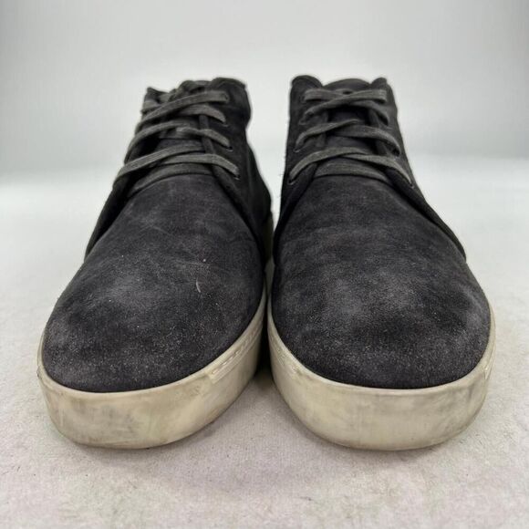 Rag & Bone Men's Kent Suede Desert Boots US 11 Dark Gray Chukka Boot Sneakers - Picture 4 of 12